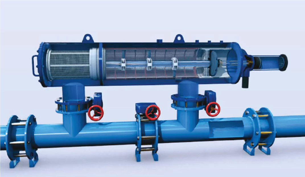 Automatic Online Hydraulic self cleaning screen Filter
